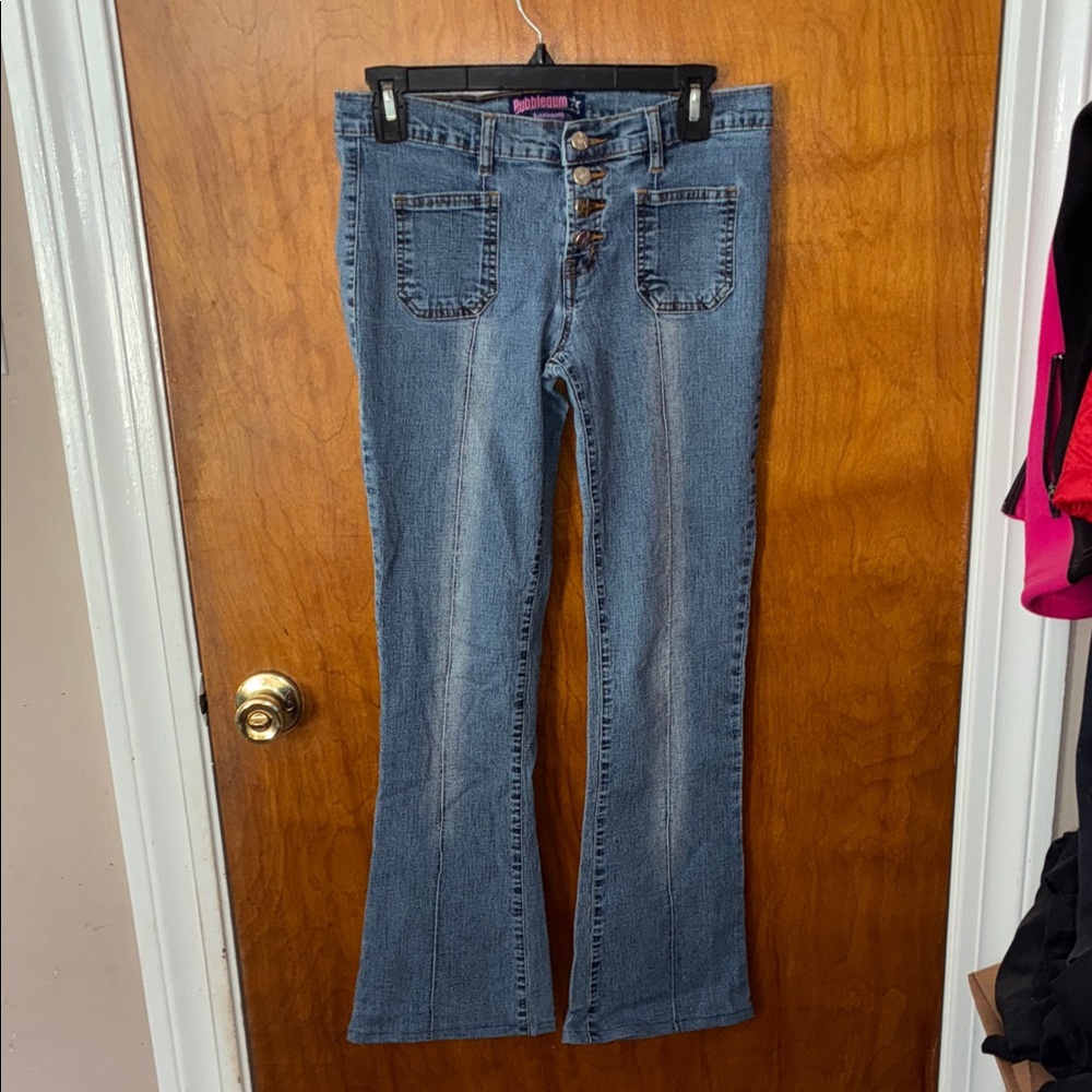 Bubblegum Kids Blue Button-Fly Jeans
